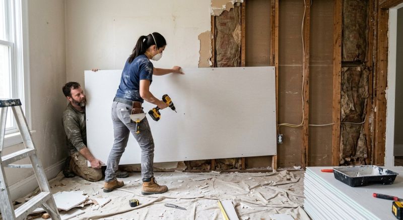 Bathroom Drywalling in Overland Park, KS