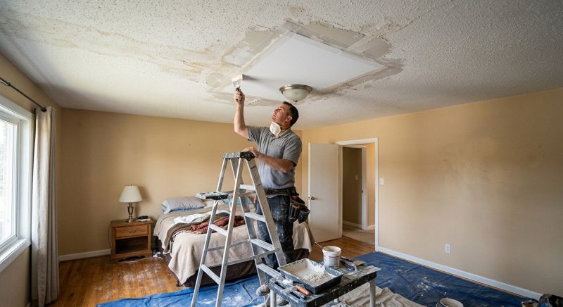 Bedroom Ceiling Repair in Alpharetta, GA