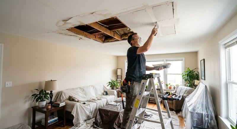 Drywall Water Damage Repair in Kansas City, KS