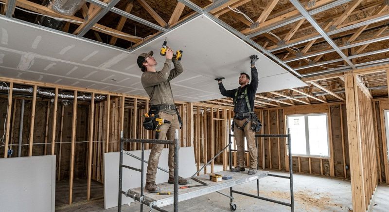Gypsum Board Installation in Kansas City, KS