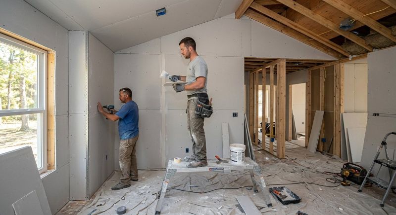 House Drywall Installation in Kansas City, KS