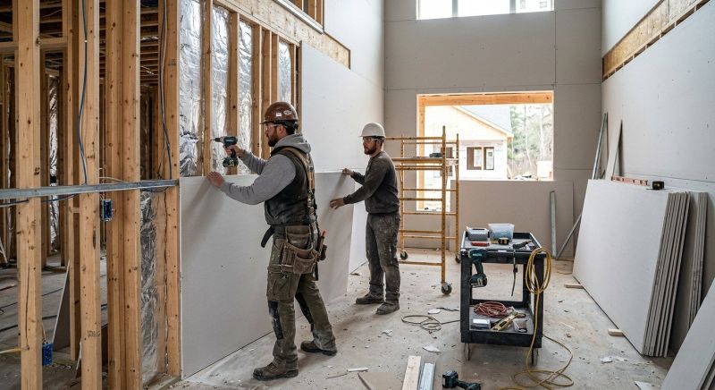Residential Drywall Service in Overland Park, KS